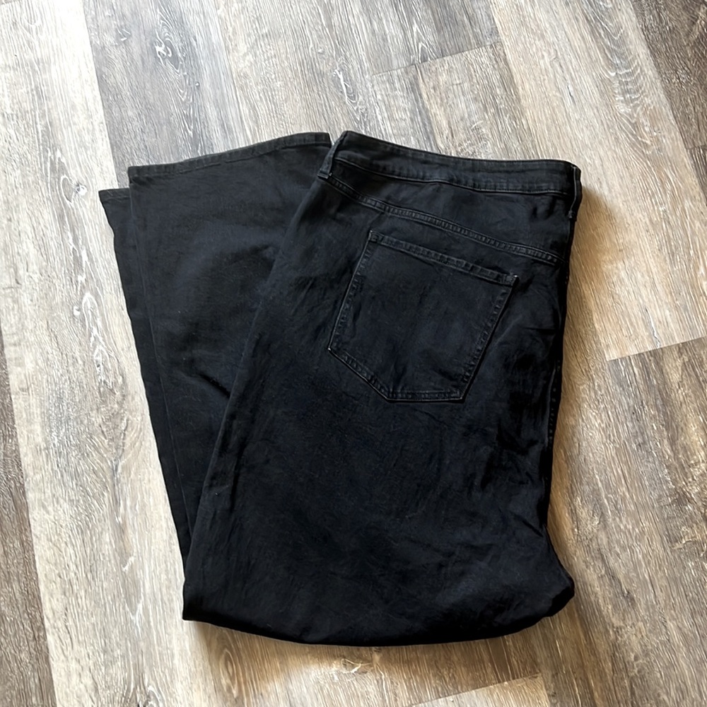 Old Navy size 28 plus Jeans Extra High Rise Kicker boot cut - Picture 5 of 5